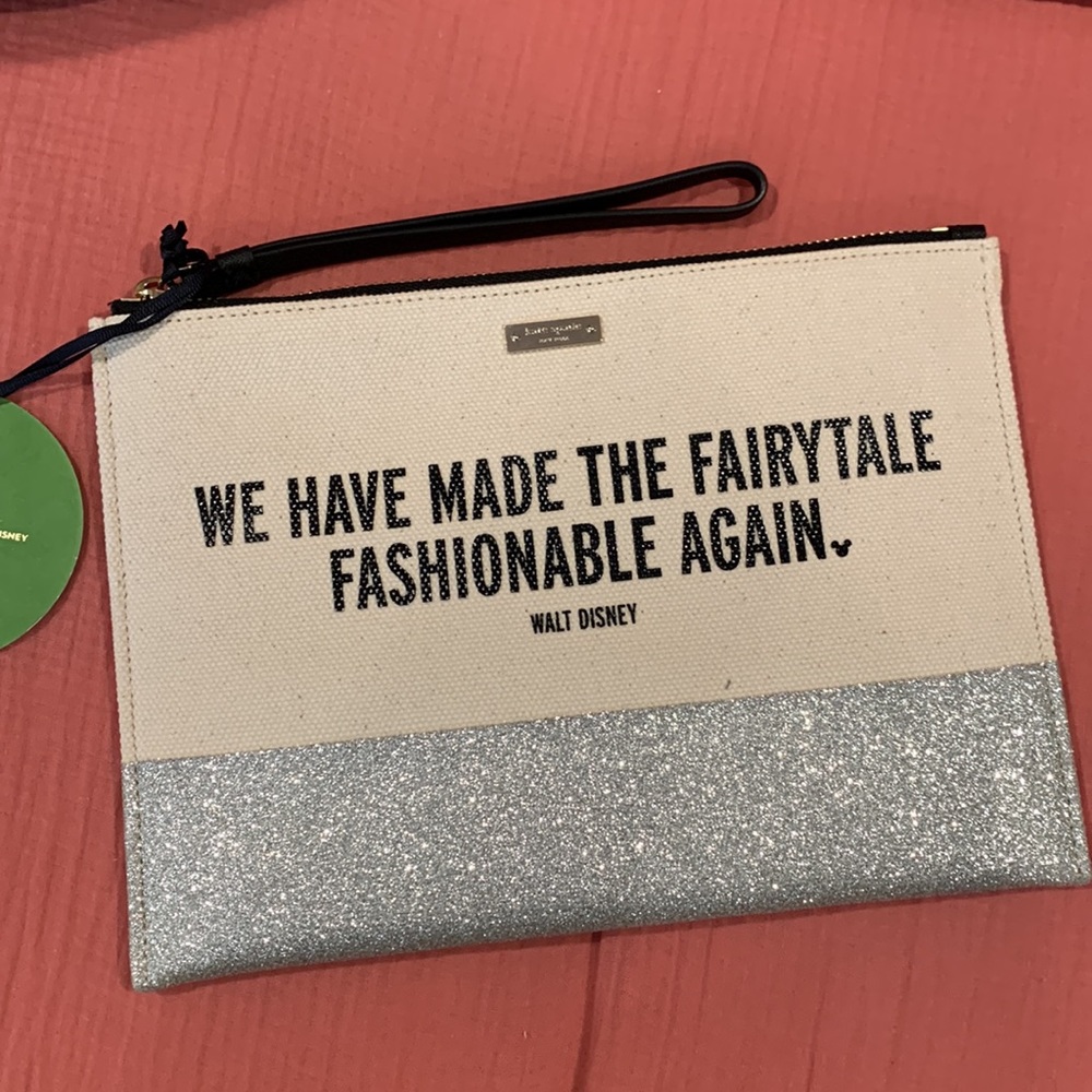 Kate Spade New York Walt Disney Fashionable Fairytale Wristlet Clutch